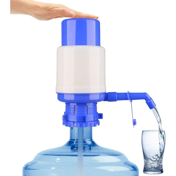 Pompa electrica pentru dozator apa Xuigort, USB, automata, pentru sticle 2-6 galoni, compacta