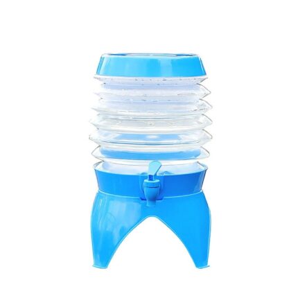 Mini dozator de apa, Sunmostar, Plastic, Albastru