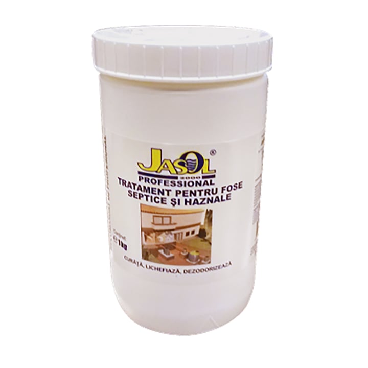 Tratament profesional pentru fose septice si statii de epurare, 1 Kg, Jasol