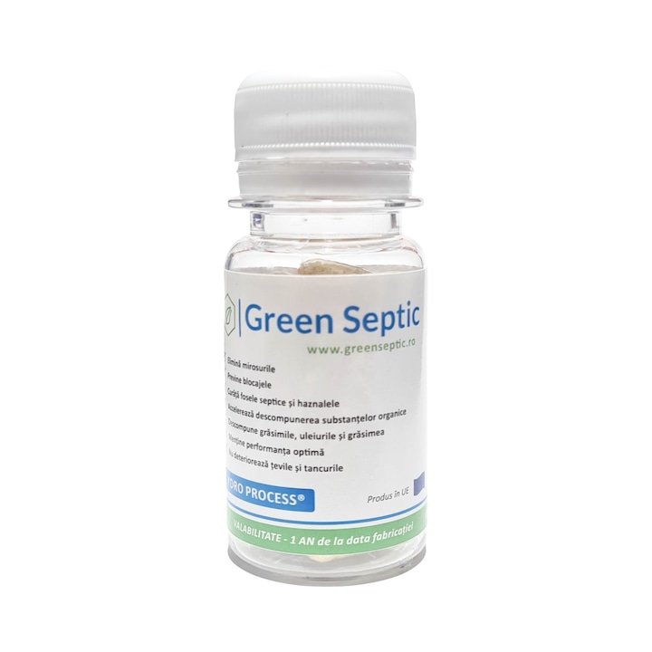 Bioactivator fose septice, Green Septic 12, biofose,10 g