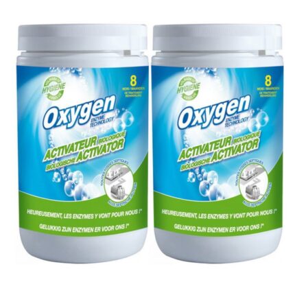 Pachet de 2 Bioactivator biologic pentru intretinere fose septice, 1 Kg, Oxygen