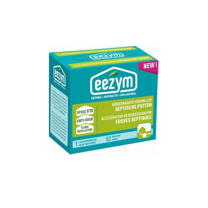 Bioactivator fose septice Eezym, 1,3 Kg, Oxigen