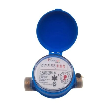 Apometru Single Jet apa rece clasa B 1/2" Kruger