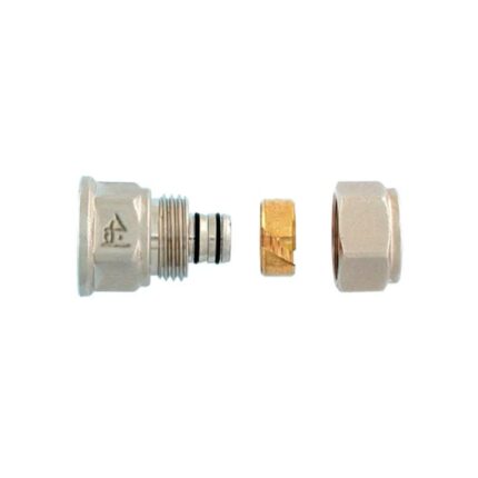 Racord drept multistrat fix feminin RTM, diametru 1/2" x 18 x 2.0