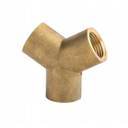 Conector tip Y, Diamond, Alama, 0.5 inch, Auriu
