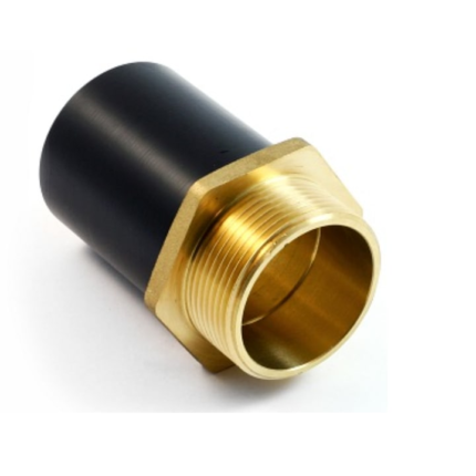 Mufa, tranzitie pentru electrofuziune PE/alama 40x1 1/4" Filet exterior