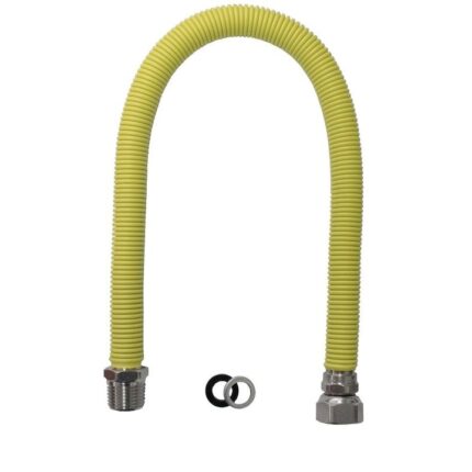 Racord de gaz inox flexibil-extensibil izolat FLEX GAS 3/4” 500-1000 MT