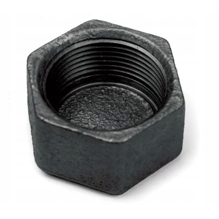 Capac de fonta, Diamond, 3/4", Negru