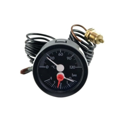 Termomanometru RTM, 4 bar, 120 C, pentru cazane Viadrus