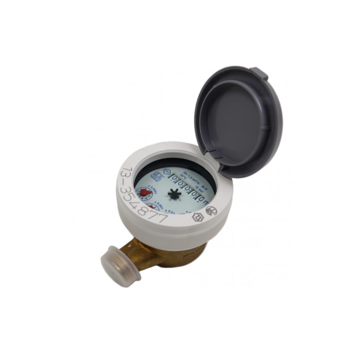 Apometru, contor apa rece apartament, DBRF/15, 1/2", clasa C, R160, cu set olandezi inclus