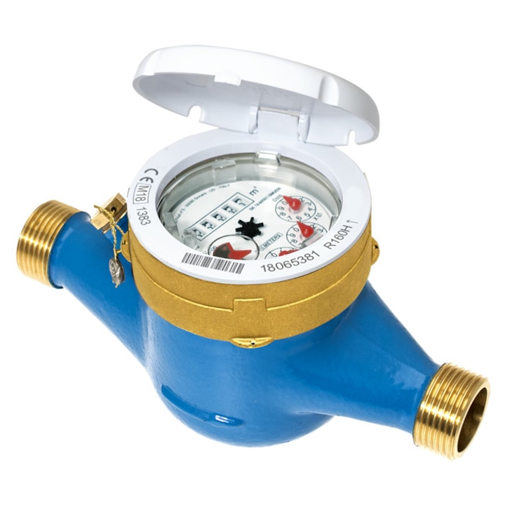 Apometru, contor de apa, B METERS, GMB-I, Dn32-1”1/4, apa rece, R100