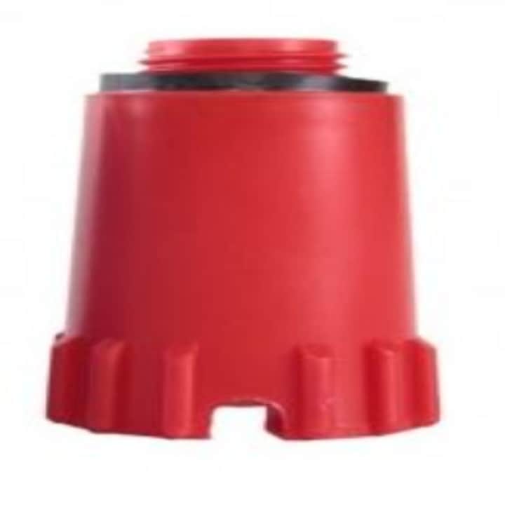 Dop de proba cu O-Ring, 1/2", rosu