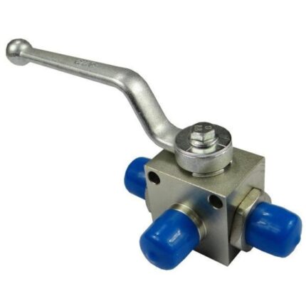 Robinet cu bila hidraulic, Rolmar, 3 cai, M18x1.5, cu orificii de montare