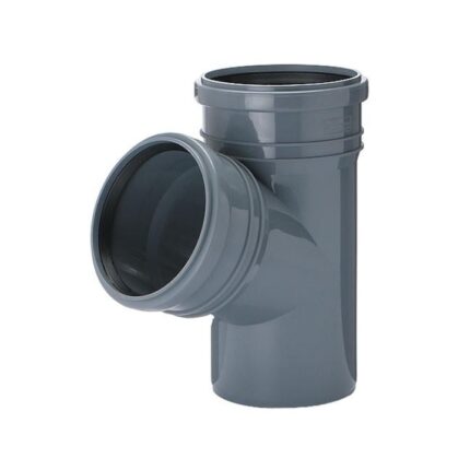 Cot ramificatie, UM, Polipropilena, 50/50/90", Gri