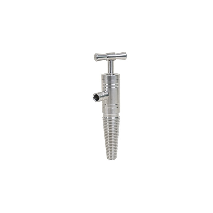 Robinet din inox pentru butoi cu reductie conica 3/4" / ZTS 8384