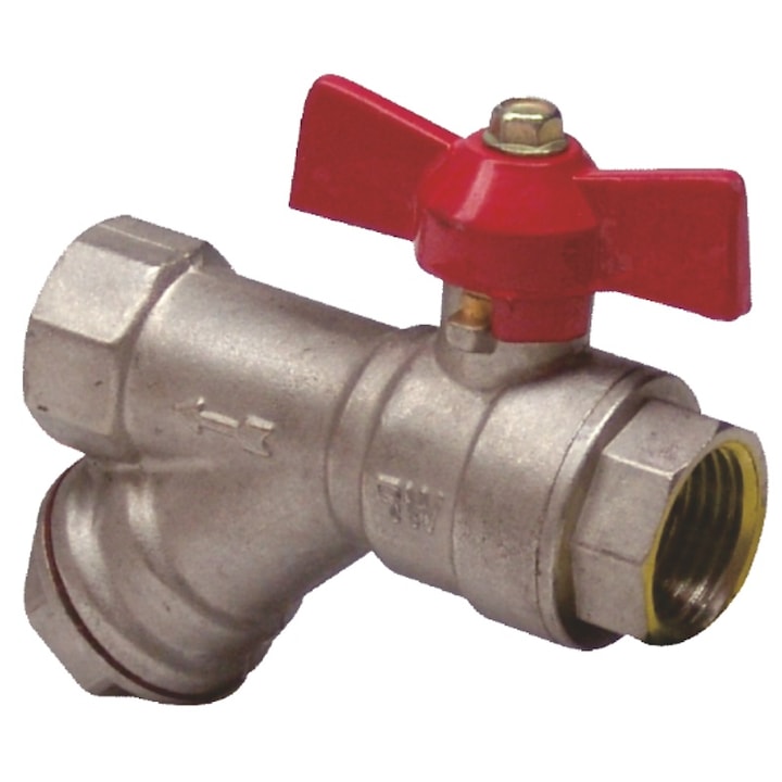 3/4 Robinet trecere cu filtru Y, 3/4
