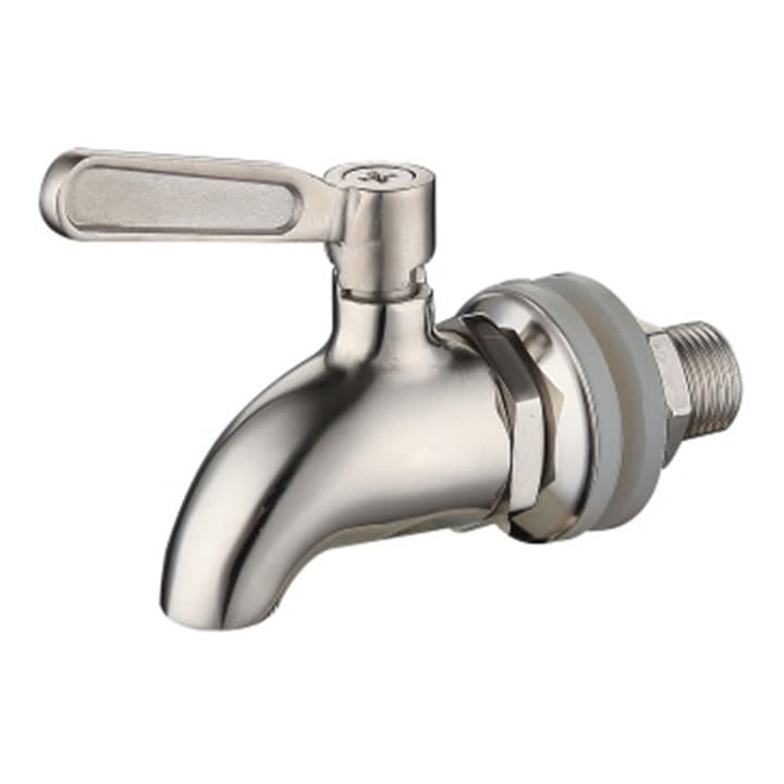 Robinet dozator bauturi, Cozevdnt, Inox, Argintiu, 12x16 mm