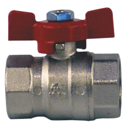 Robinet trecere pentru apa cu fluture, 3/4, Fi + Fi