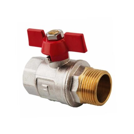 Robinet trecere, 1'' FI-FE din alama, Raulconstruct