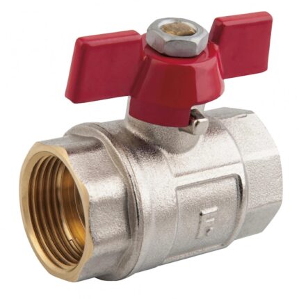 Robinet trecere, 1'' FI-FI din alama, Raulconstruct