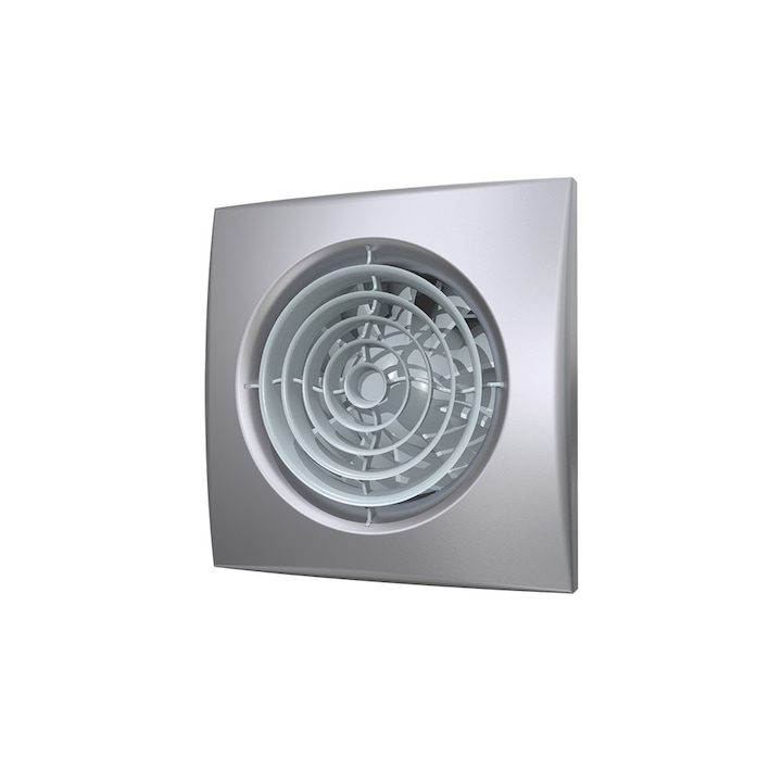 Ventilator, Era, 125 mm, 10 W, 180 m3/ora, 58 Pa, 30 dBA, Gri