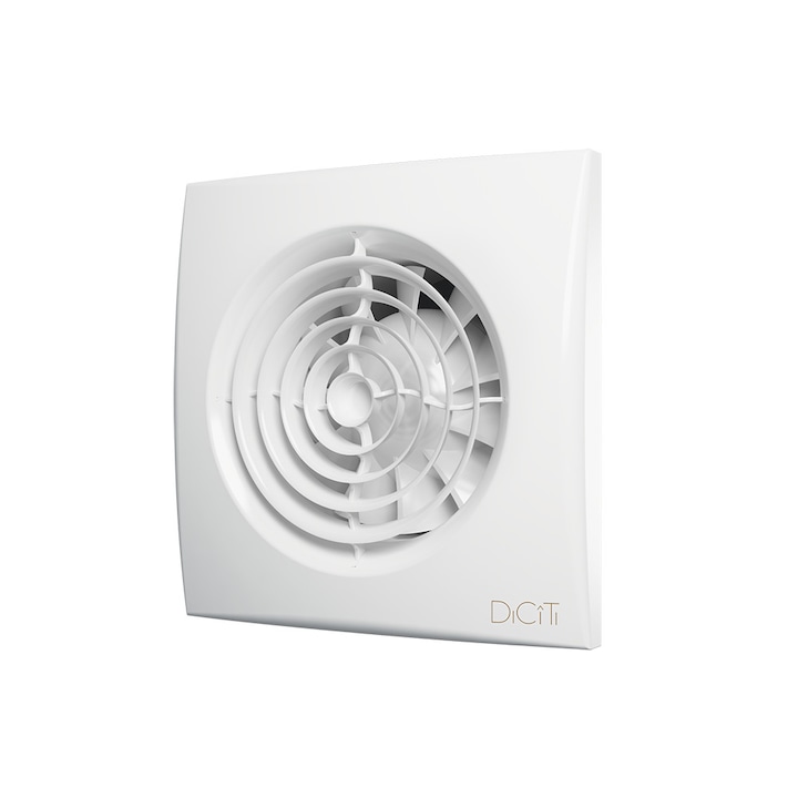 Ventilator, Era, AURA 4CMR, Cu fotocelula, Cu timer, 7 functii de lucru, 100 mm, 8.5 W, 90 m3/ora, 48 Pa, 25 dBA, Alb