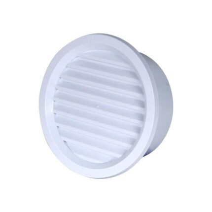 Grila ventilatie rotunda cu plasa 100 mm