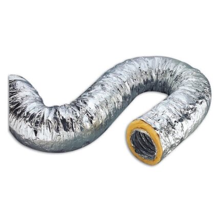 Tub flexibil izolat D 250 mm (cutie 10 ml) din aluminiu