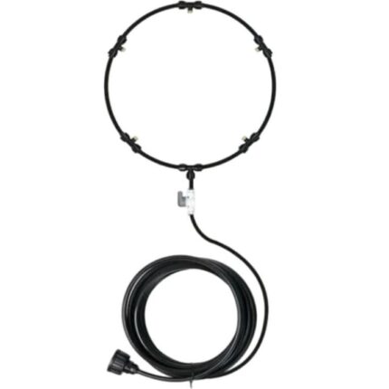 Set de racire prin ceata pentru ventilator, 8m linie de pulverizare, 5 duze din cupru, conector, multicolor