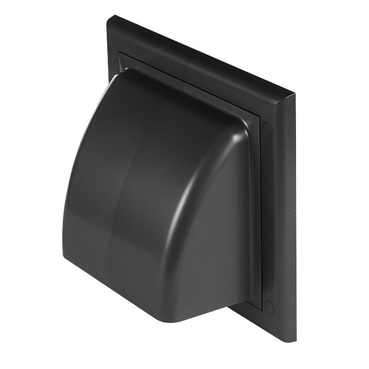 Capac evacuare canal rotund Awenta, PVC, grafit, O100mm