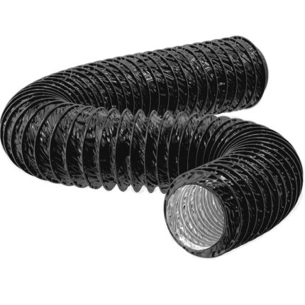 Furtun aerisire, 5 m, 15 cm diametru, pentru ventilatie bucatarie, living, baie, aluminiu si PVC, 2.5 kPA presiune maxima