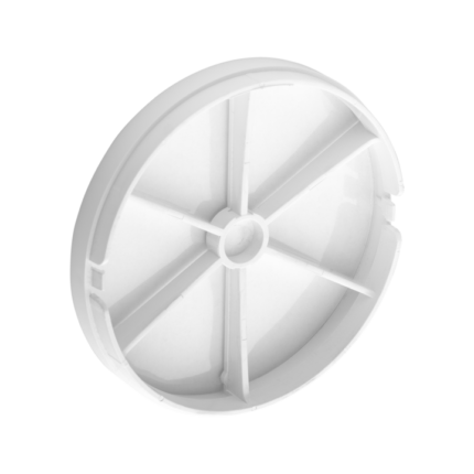 Clapeta antiretur, Orno, ABS, Alb