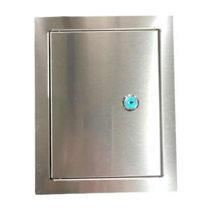 Usita vizitare inox cu incuietoare 150x200 mm