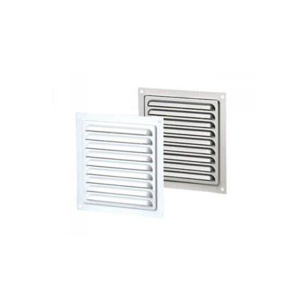 Grila de ventilatie antiinsecte, din aluminiu, 150 x 150 mm, Vents
