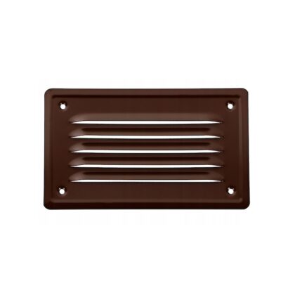 Grila de ventilatie, Bobimarket, Metal 14X7 cos de fum Maro