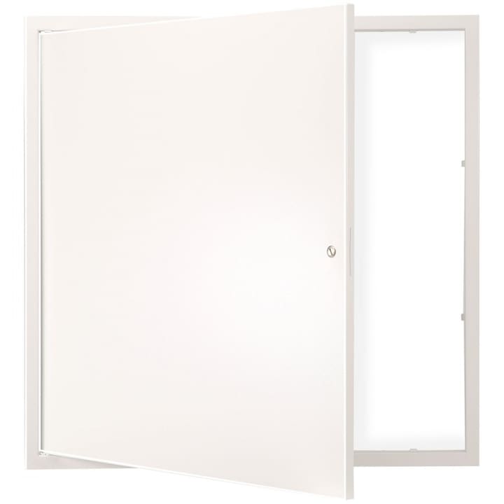 Usita de Vizitare Sistem de Ventilatie, pentru Perete din Gips, Cadru din Otel Galvanizat, Dimensiuni 450 x 450 x 26 mm, Alb