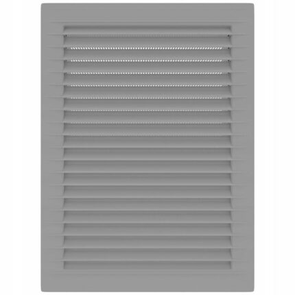Grila de ventilatie cu plasa airRoxy 02-342, Gri