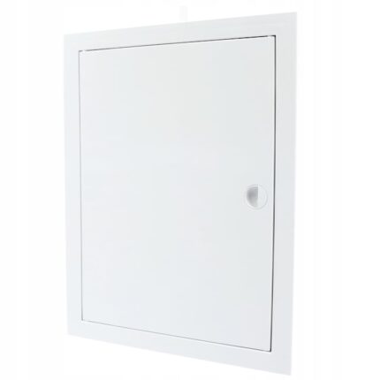 Usa inchidere sistem de ventilatie, Plastic, 40 x 50 cm, Alb