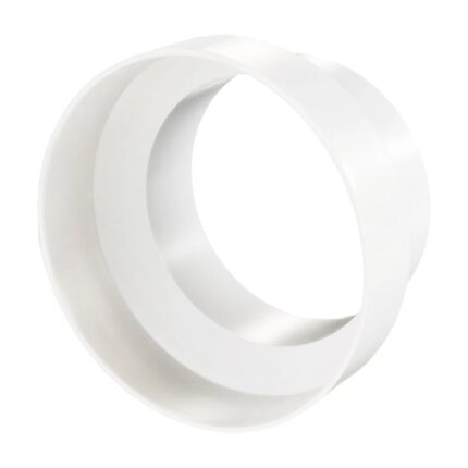 Reductie PVC pentru ventilatie, reglabila, diametru 100 - 125 mm
