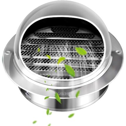 Grila de aerisire, Sunmostar, Argintiu