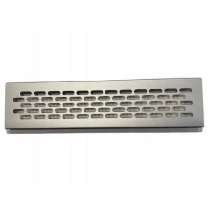 Grila de ventilatie, Aluminiu, 60 x 245 mm, Argintiu