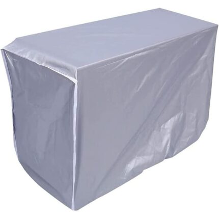 Husa impermeabila pentru aer conditionat, 86 x 32 x 56 cm, Gri