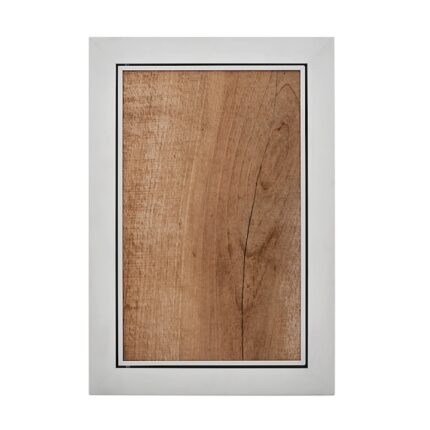 Usa de inspectie, Cadru din aluminiu, 200 x 300 mm, Argintiu