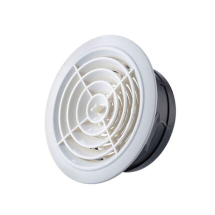 Capac de ventilatie tavan, Sunmostar, Plastic, Alb