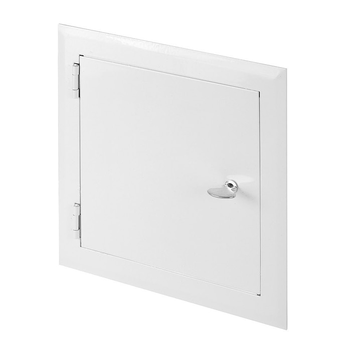 Usa metalica ventilatie, Awenta, seria DMW, alb 190x190x140mm