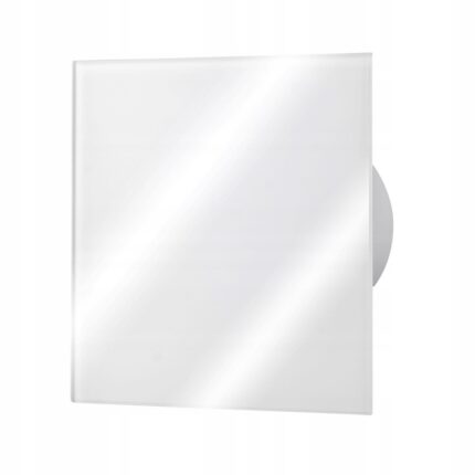 Panou pentru sisteme de ventilatie, Orno, Sticla, 170 x 170 mm, Alb lucios