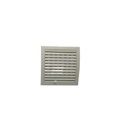 Grila de ventilatie Europlast, 19 x 19 cm, gri