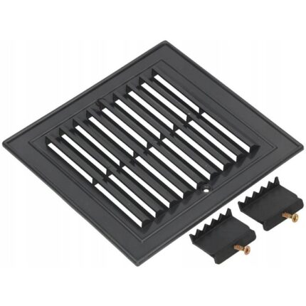 Grila de ventilatie Kotarbau, 14x14cm, grafit
