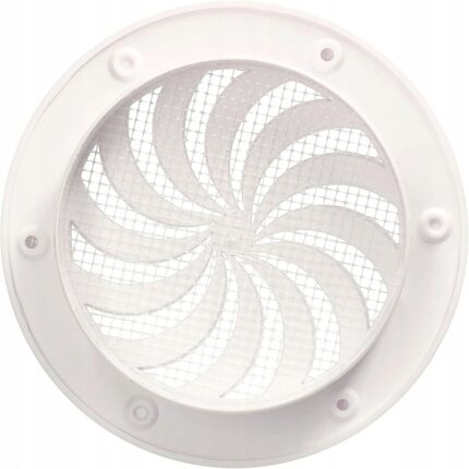 Grila de ventilatie, Kotarbau, Plastic, 100 mm, Alb