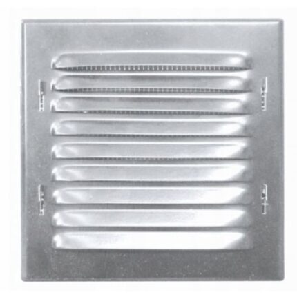 Grila de ventilatie, Ventika, argintiu
